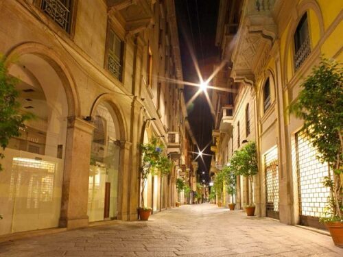 Milano il Quadrilatero della Moda