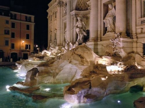 Roma fontana di Trevi